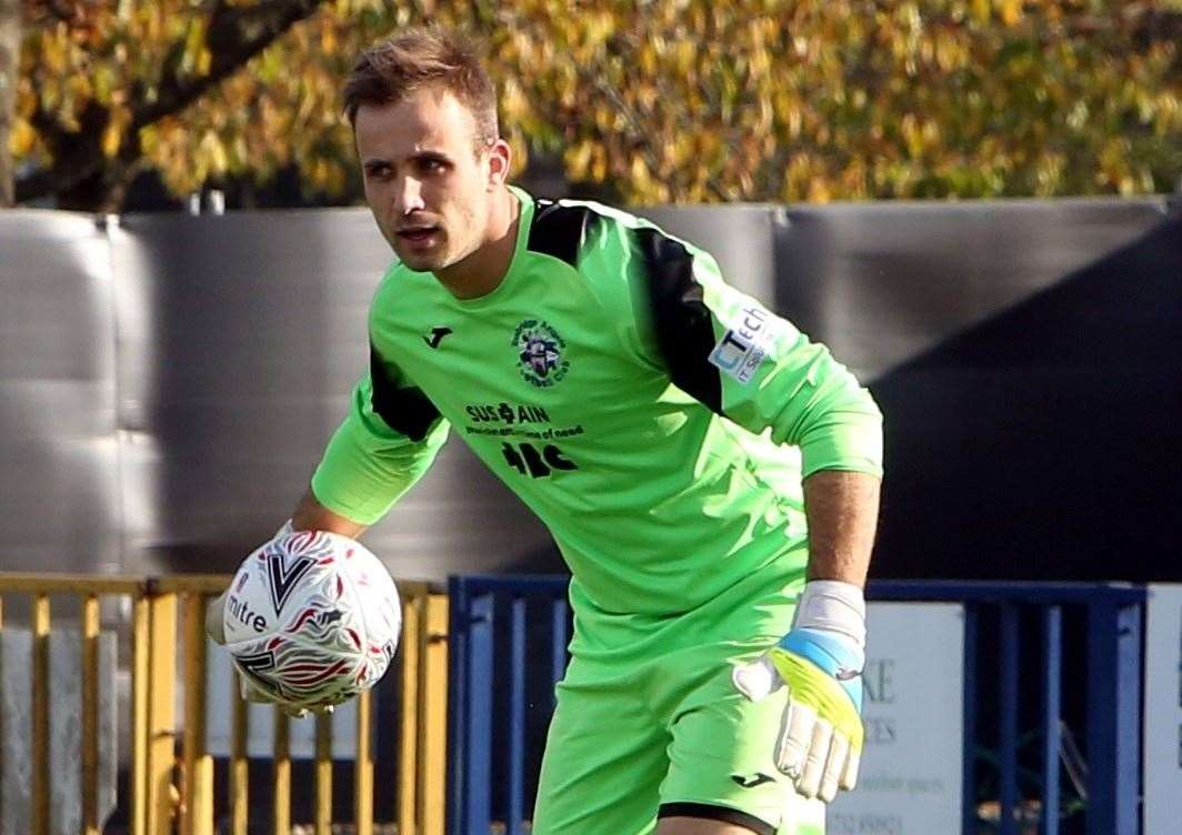 An adult season ticket to watch Tonbridge keeper Jonny Henly and his team-mates this season comes in at £231. Picture: Dave Couldridge (48660839)