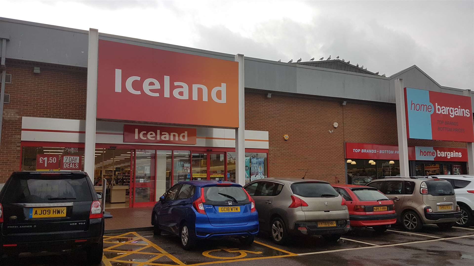 There is an existing Iceland just a two-minute walk from The Range