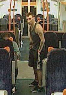 CCTV image of man suspected of sexual assault