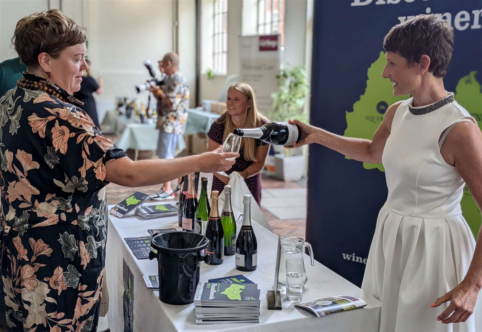 Visitors can taste as many wines as they like during their three-hour session. Picture: Canterbury Wine Festival / Carlos Dominguez