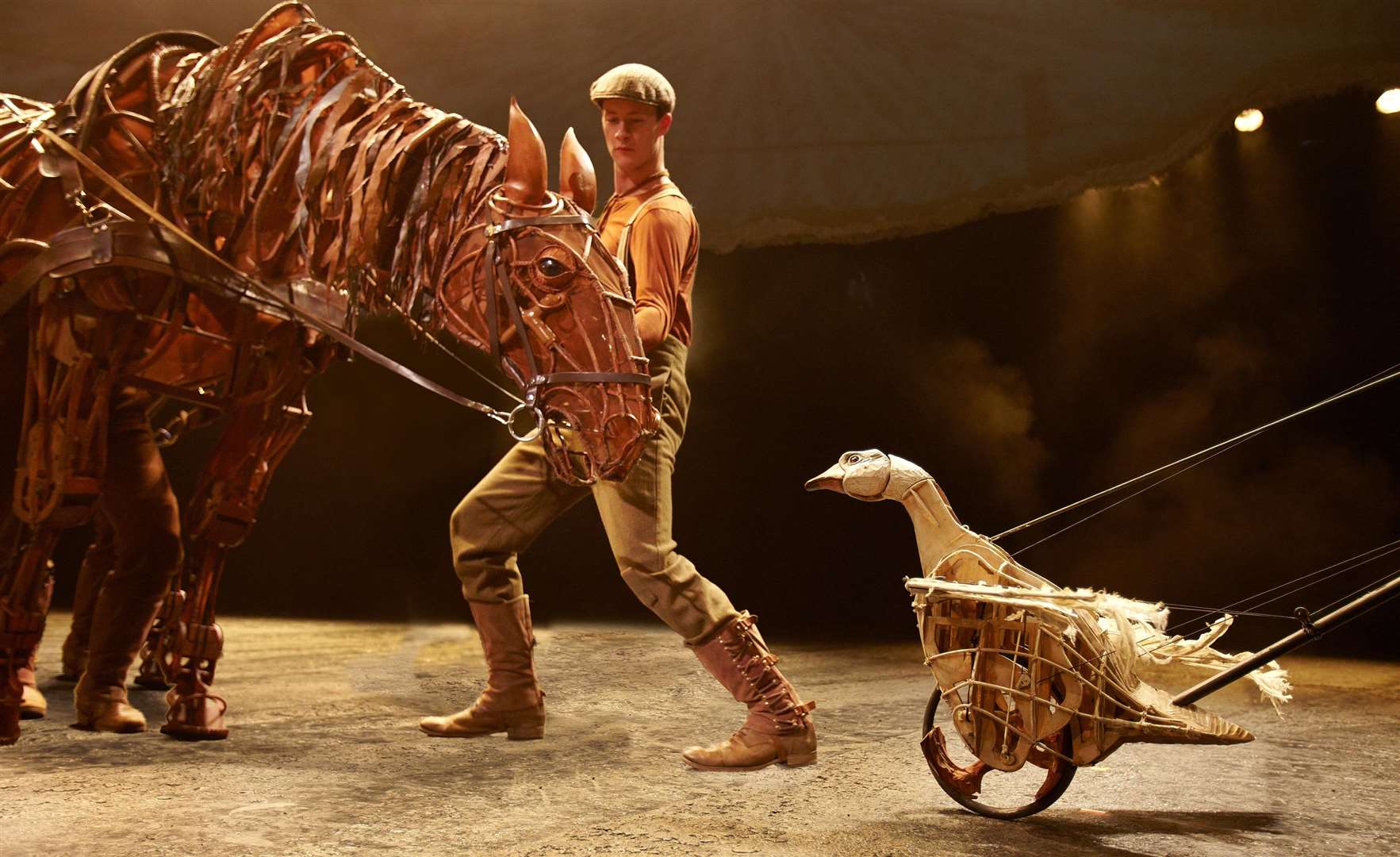 The puppetry is key in the stage version of War Horse Picture: Brinkhoff Mogenburg