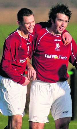 Royston Gough (left) is among those players to have rebuffed offers from other clubs