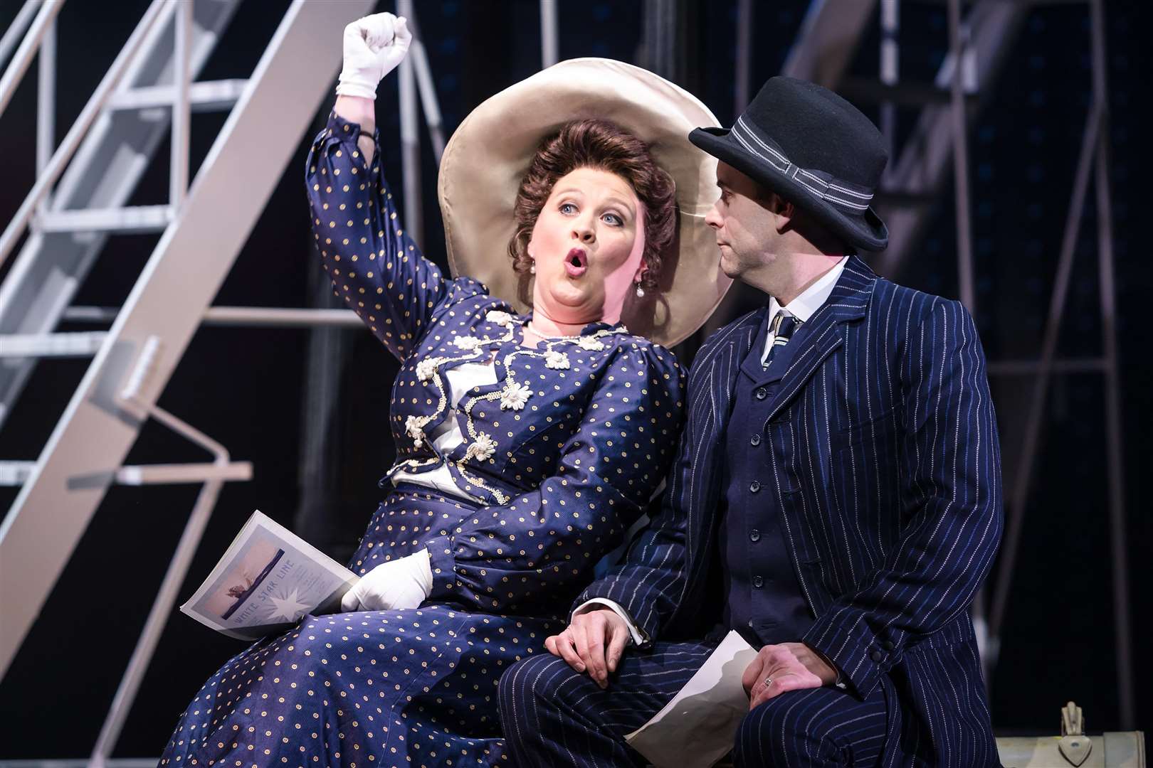 Claire Machin and Timothy Quin in Titanic The Musical (3167154)