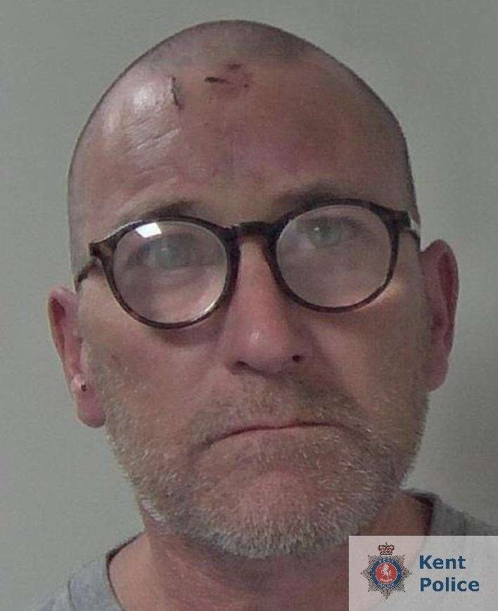 Steven Reble, of Folkestone, has been jailed for four years. Picture: Kent Police