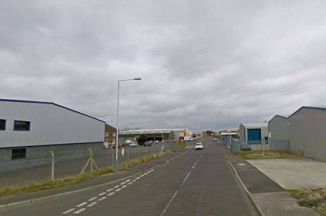 The business centre will be built on the Mountfield Road Industrial Estate, New Romney. Picture: Google