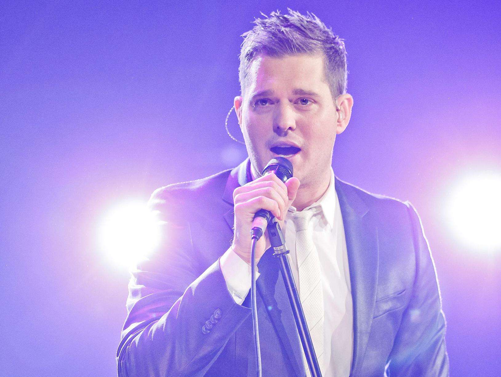 Michael Bublé. Picture: Guy Levy BBC Children in Need