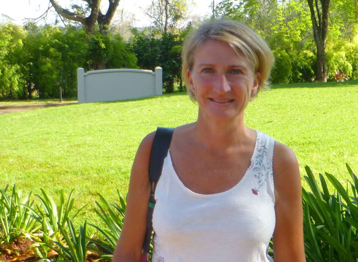 Gillian Metcalf, mother of two from Tenterden, in Brazil on the day before she died