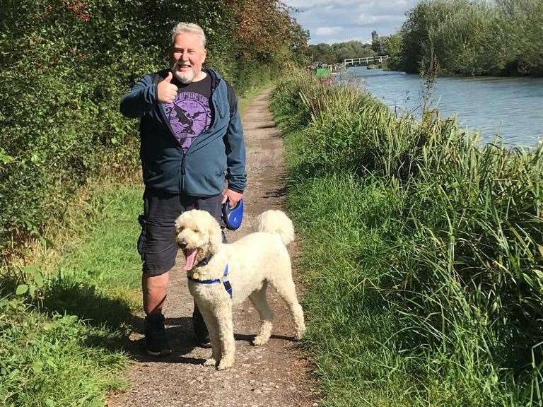 David Kelly says he will no longer take his dogs to the area. Picture: David Kelly