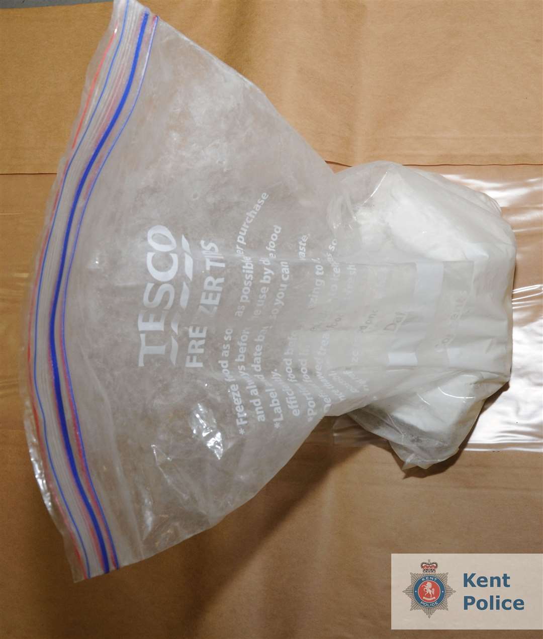 Cocaine was seized from the vehicle. Picture: Kent Police