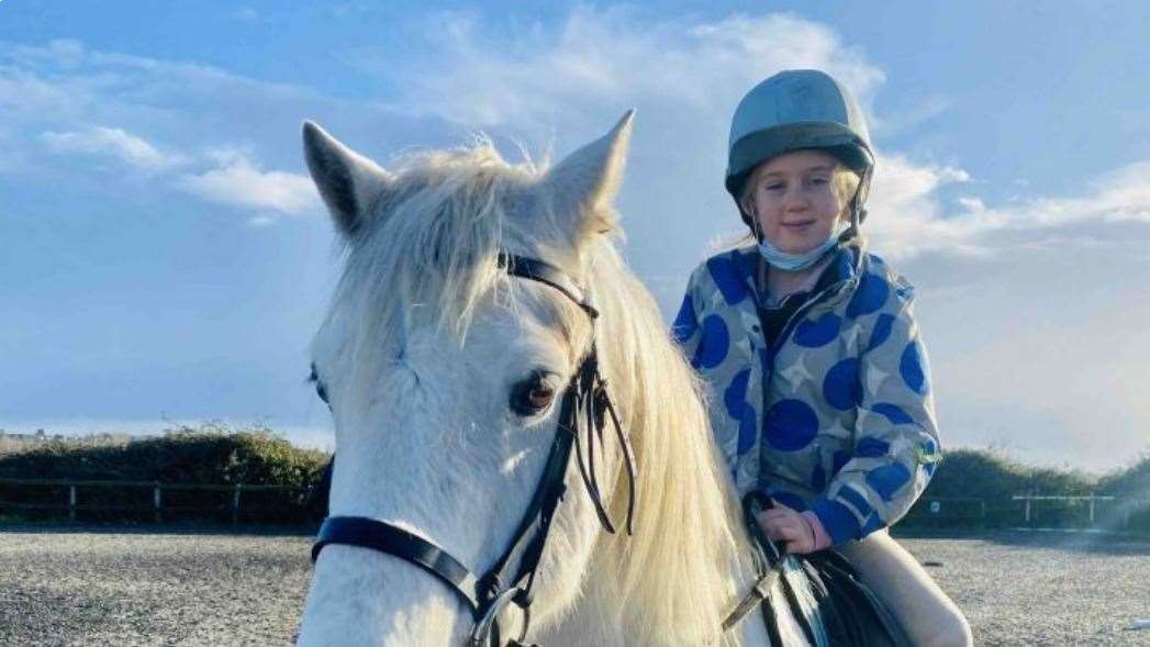 "Chatty" Bella is raising money for her riding school on the Isle of Sheppey (43891269)