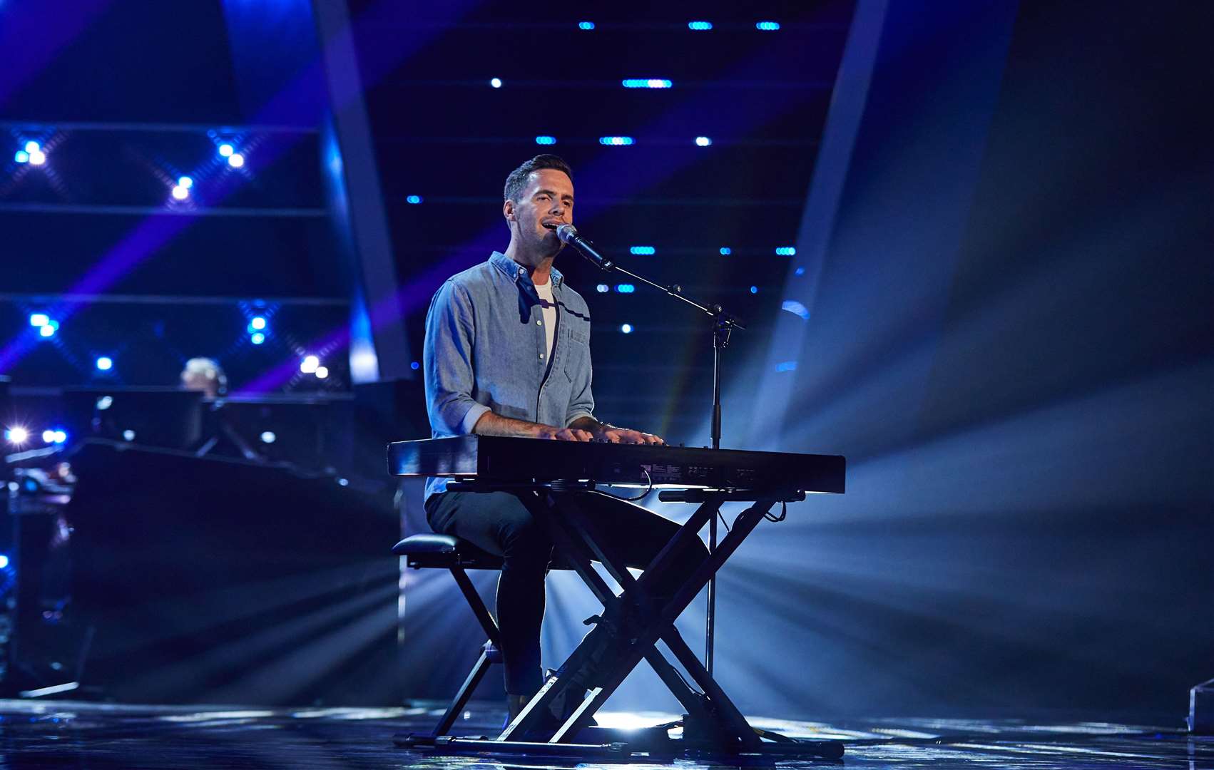 Singer Andrew will appear on The Voice tonight Picture: ITV Studio/sThe Voice UK