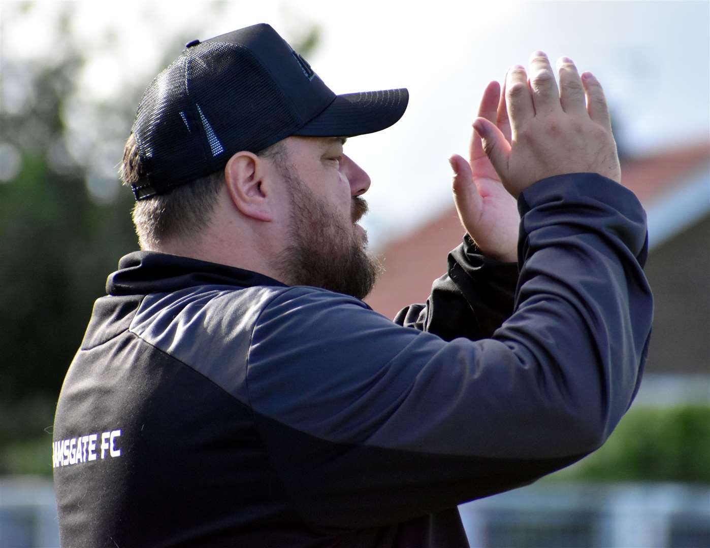 Ramsgate manager Ben Smith. Picture: Randolph File