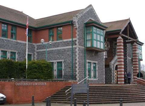 Canterbury Crown Court. Stock picture