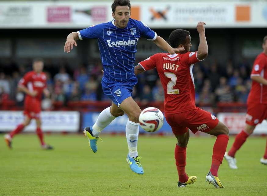 Gillingham's Chris Whelpdale has attracted interest elsewhere Picture: Barry Goodwin