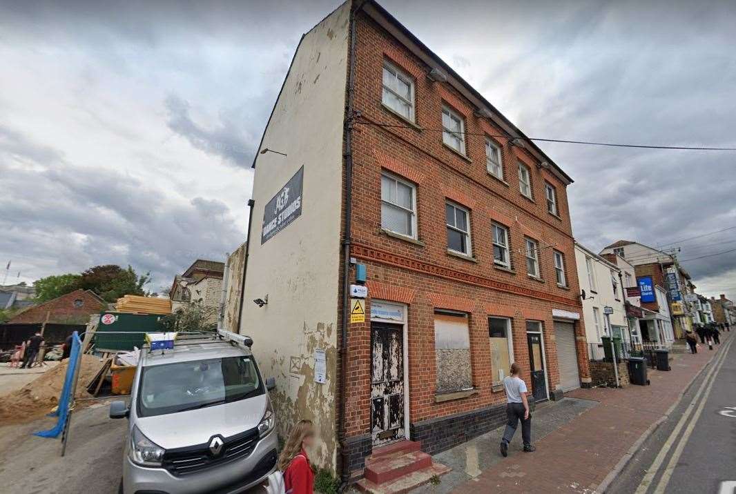 Work for a 36-room at the former Jag Dance Studios in Brewer Street, Maidstone, could start next year. Picture: Google