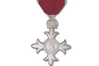 Former councillor Chris Capon's MBE - Stolen after his death.