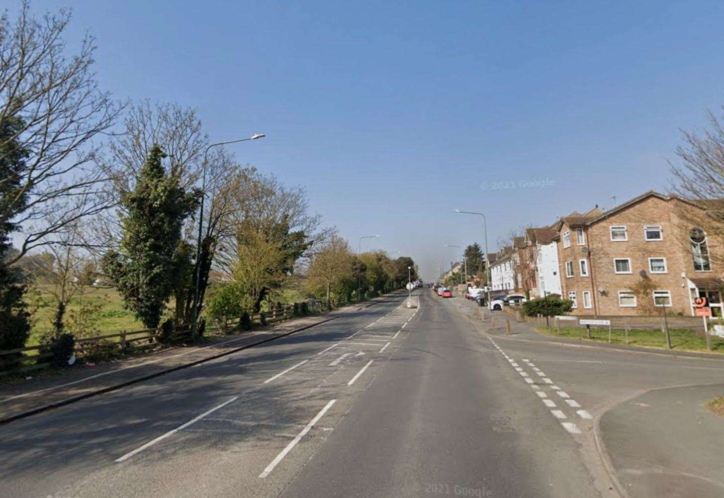 A man was reportedly assaulted by a teenager in London Road, Dartford. Picture: Google