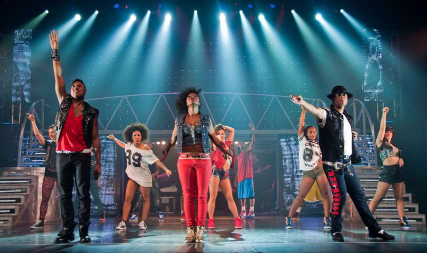 The choreography was faultless as the Thriller Live cast took the audience on a musical journey of Michael Jackson's life