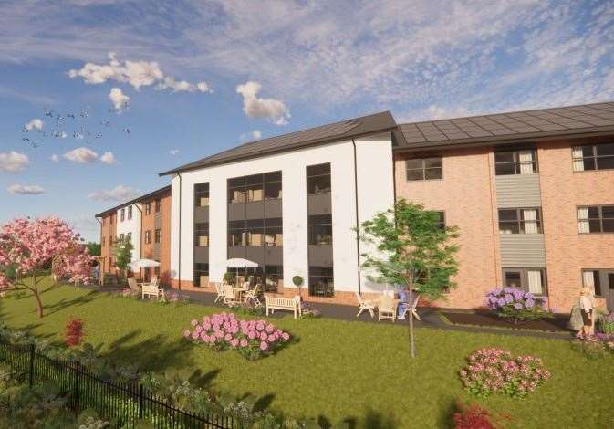 The care home complex would include a cinema, cafés, and a hairdresser. Picture: LNT Care Developments