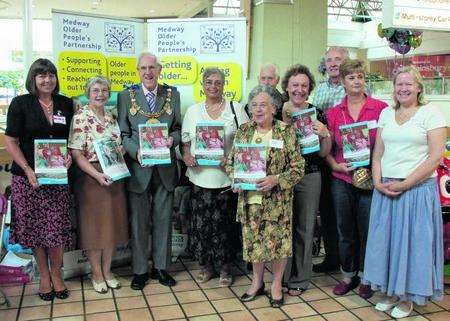 The launch of the guide for over-60s