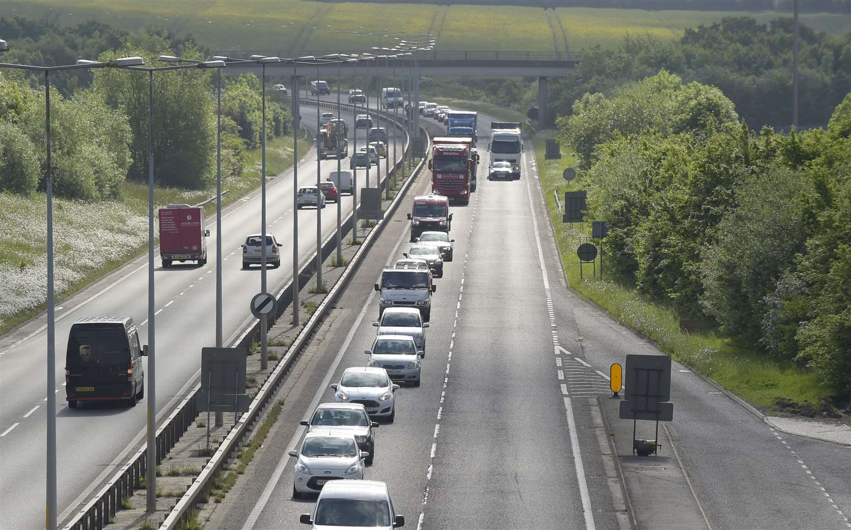 Four overnight closures of the Thanet Way will carried out this week