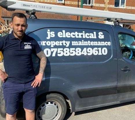 Jamie Scullion from JS Electrical and Property Maintenance