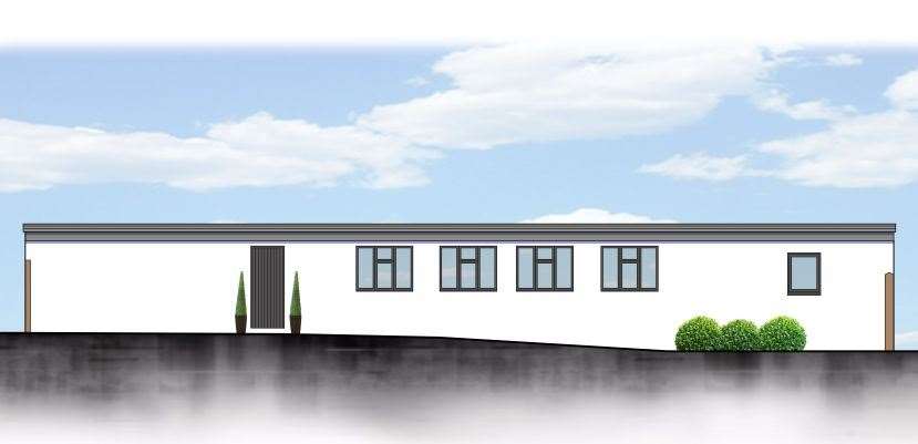 A side view of the new development. Picture: Blackrock Architecture, as seen on the Dover District Council planning portal