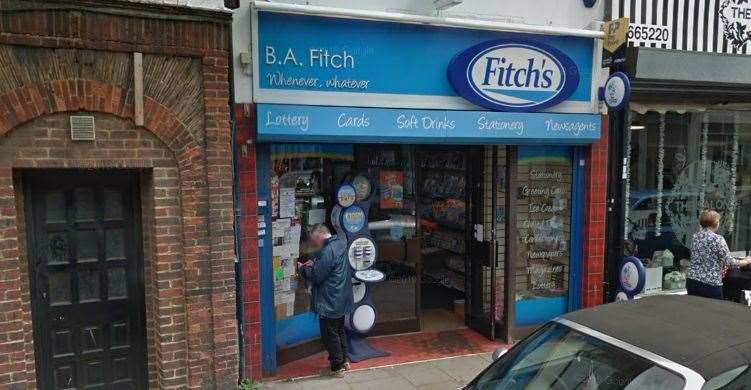 Fitch's in Sheerness High Street. Picture: Google Maps