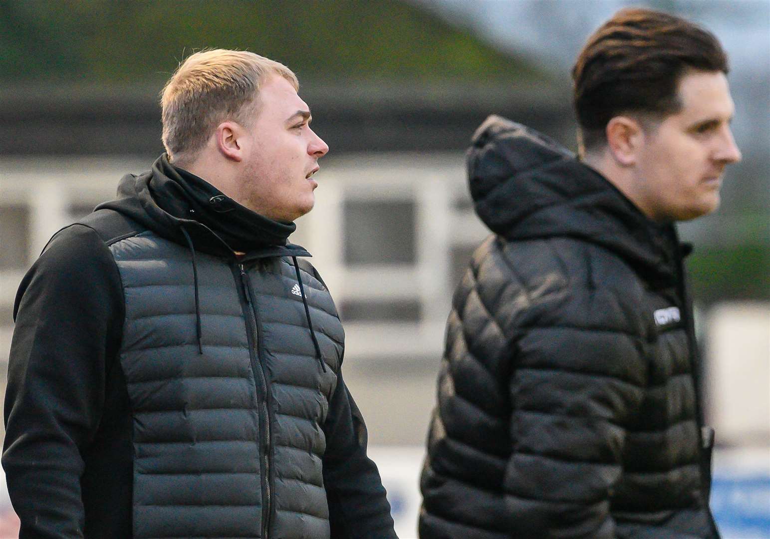 Canterbury City joint-managers Josh Hall, left, and Chris Woollcott. Picture: Alan Langley