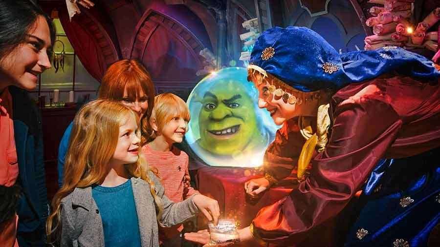 You can reach Shrek's Adventure by using the District, Circle, Jubilee, Northern and Bakerloo lines.