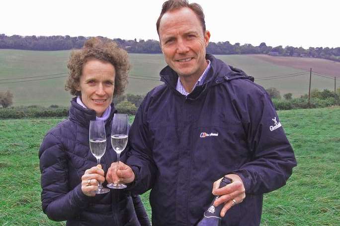 Charles and Ruth Simpson will be planting vineyards on the Barham Downs