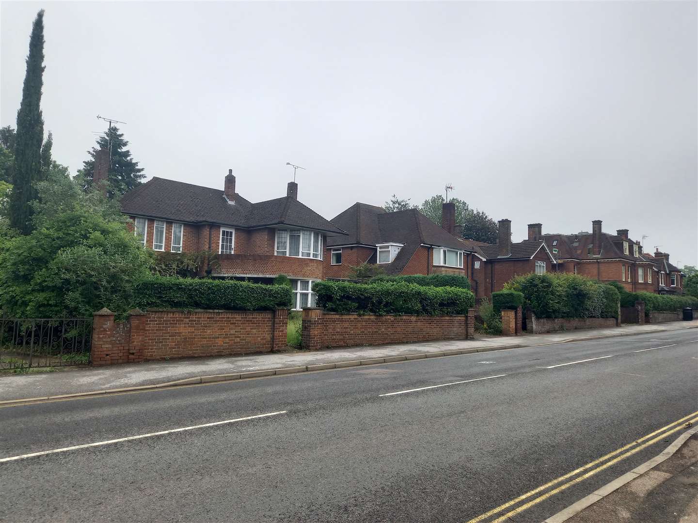 Four homes in New Dover Road will be demolished