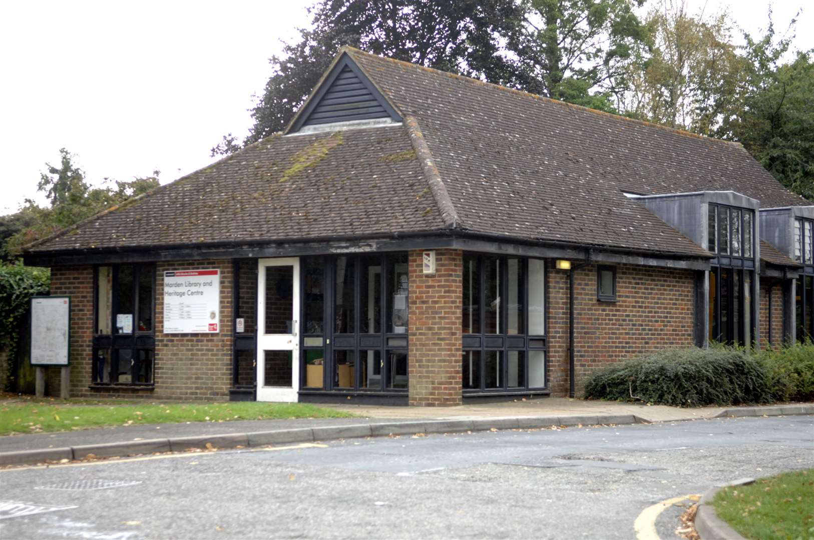 Cllr Eric Hotson sought assurances over the future of Marden Library