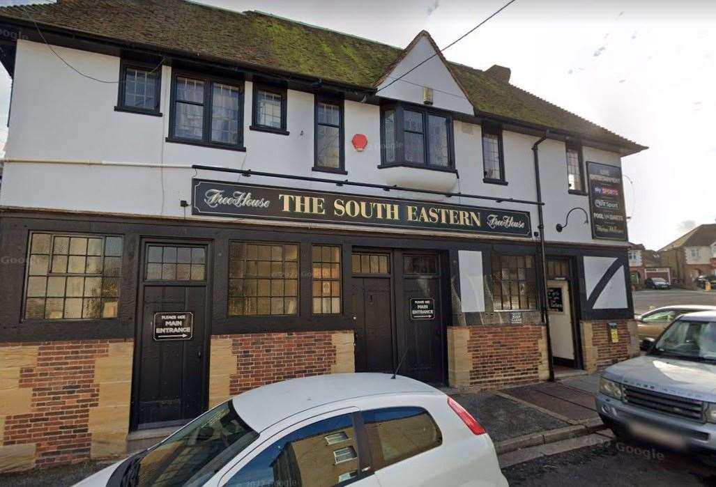 A search warrant was carried out at the South Eastern pub in Margate Road, Ramsgate. Picture: Google