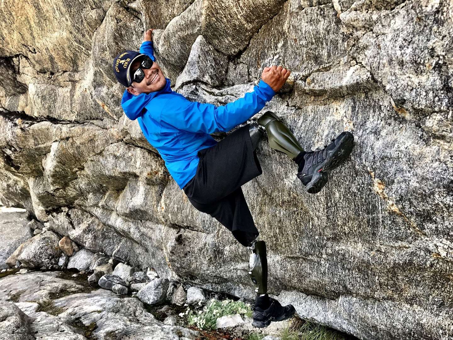 Hari Budha Magar, who lives in Canterbury, hopes to become the world's first double above-the-knee amputee to climb Everest. Photo: HST Adventures