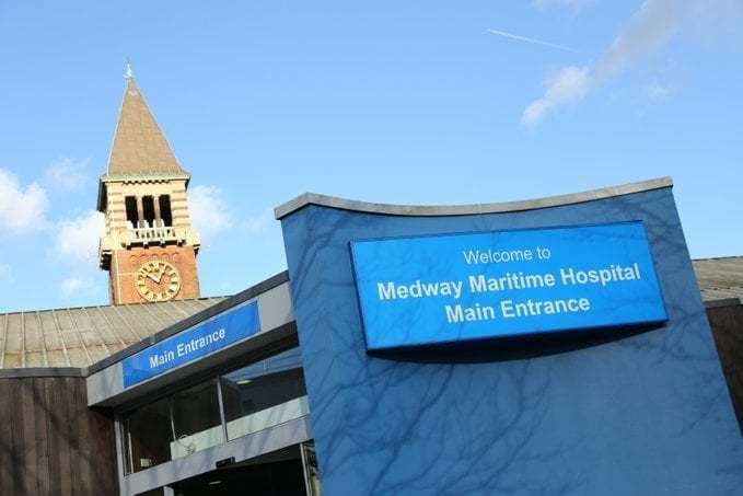 Medway Maritime Hospital, where the twins were cared for in the baby unit