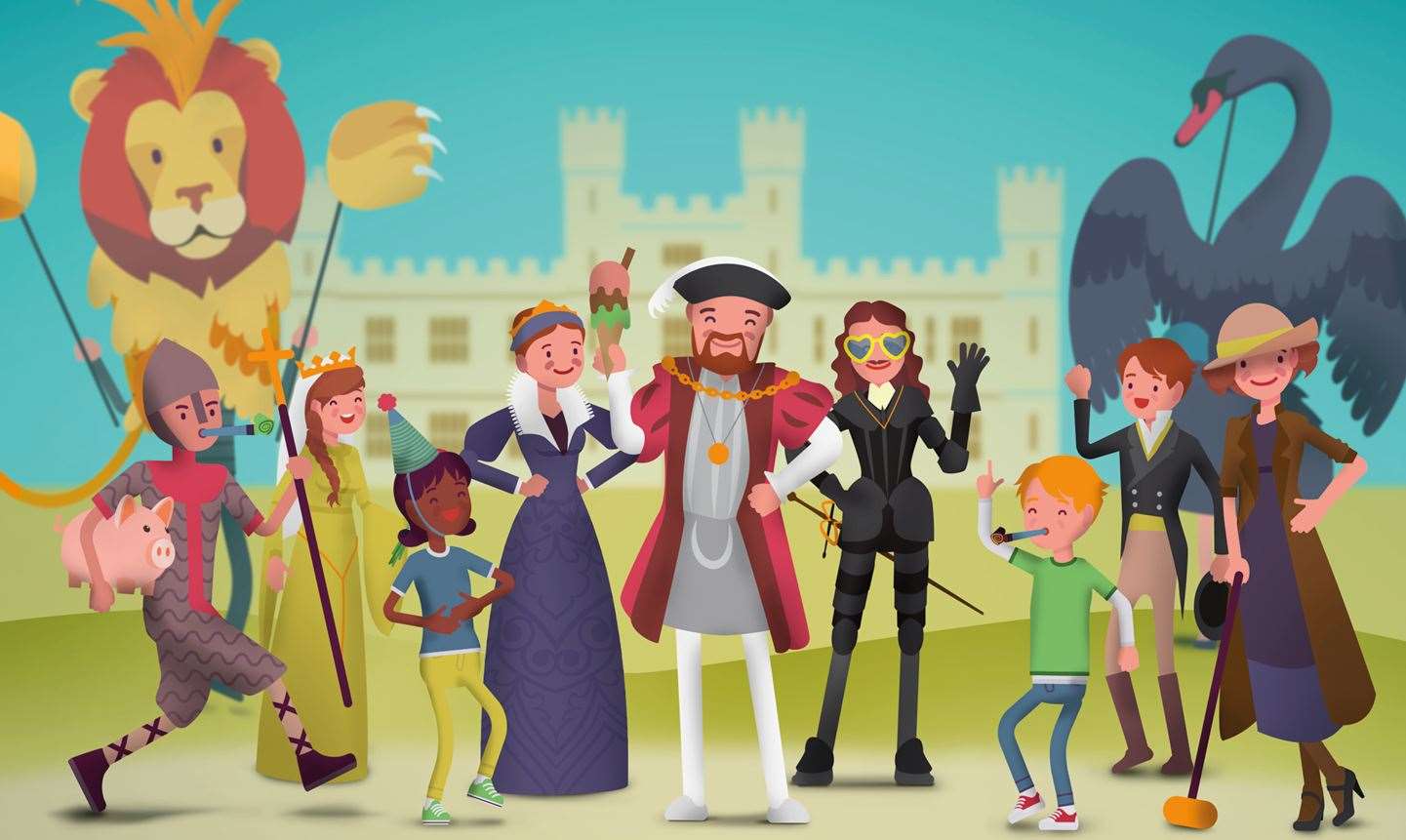 In its 900th year, Leeds Castle will welcome communities from across Kent for a spectacular two day Carnival of History!