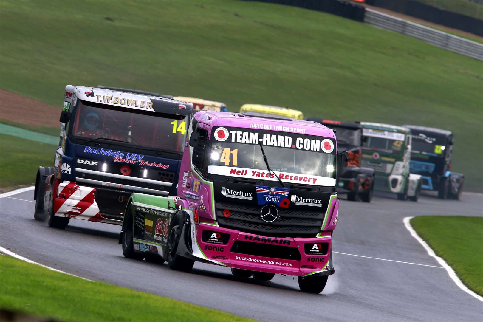Tickets are still being sold for the British Truck Racing Championship visit to Brands Hatch in April Picture: Simon Hildrew