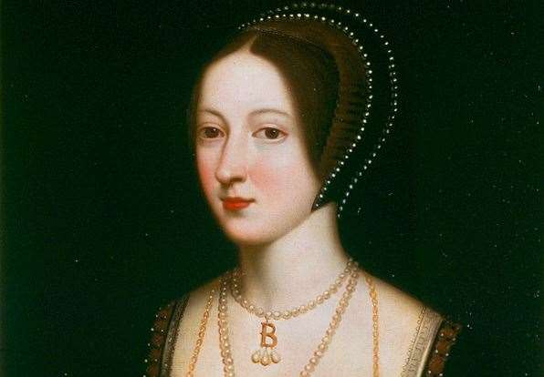 A portrait of Anne Boleyn at Hever Castle