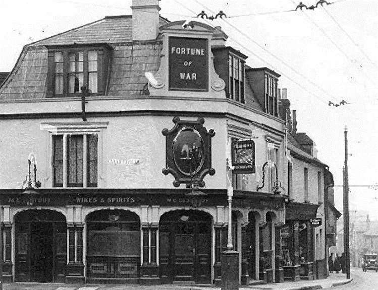 The tavern in 1930. Picture: dover-kent.com