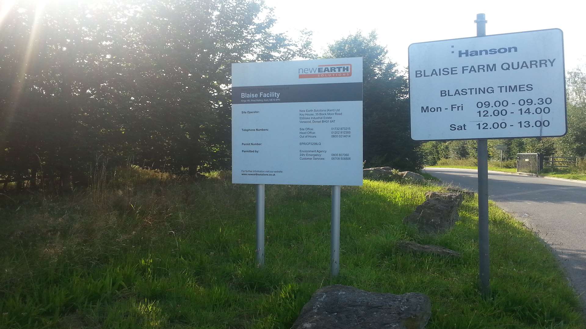 Blaise Farm Quarry in Kings Hill