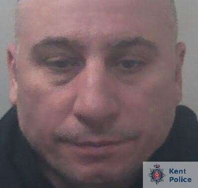 Ionel Stoian was jailed for playing his part in raids on John Lewis stores. Picture: Kent Police
