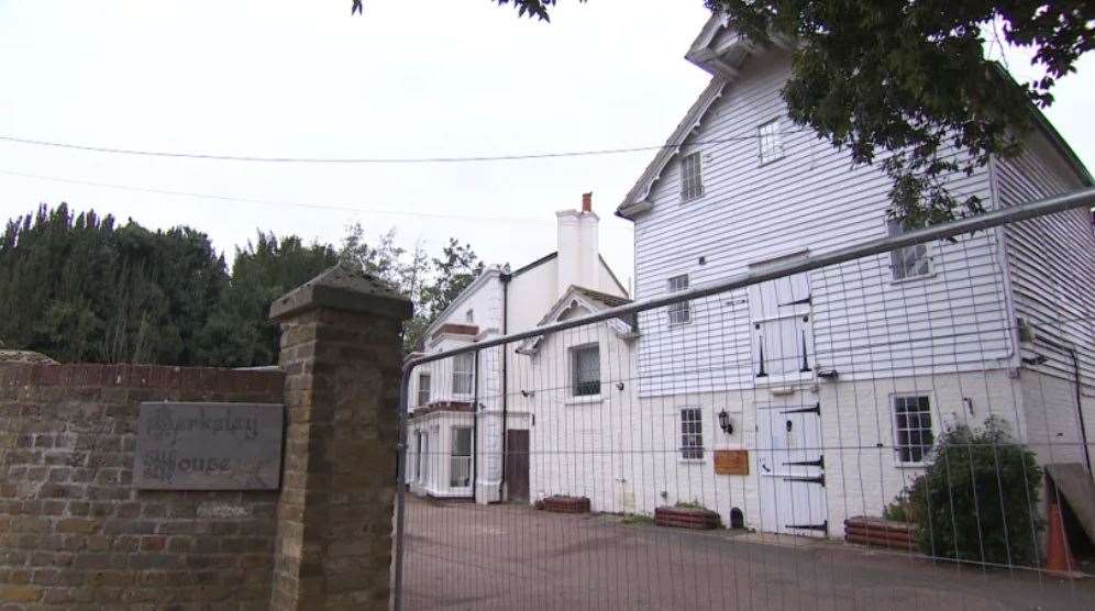 Berkeley House care home in Lynsted Lane, Sittingbourne before it closed. Picture: ITV Meridian