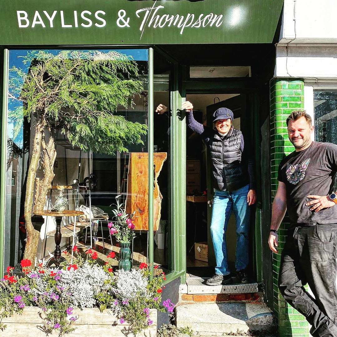 Martyn Bayliss and Antonia Thompson at their new venture