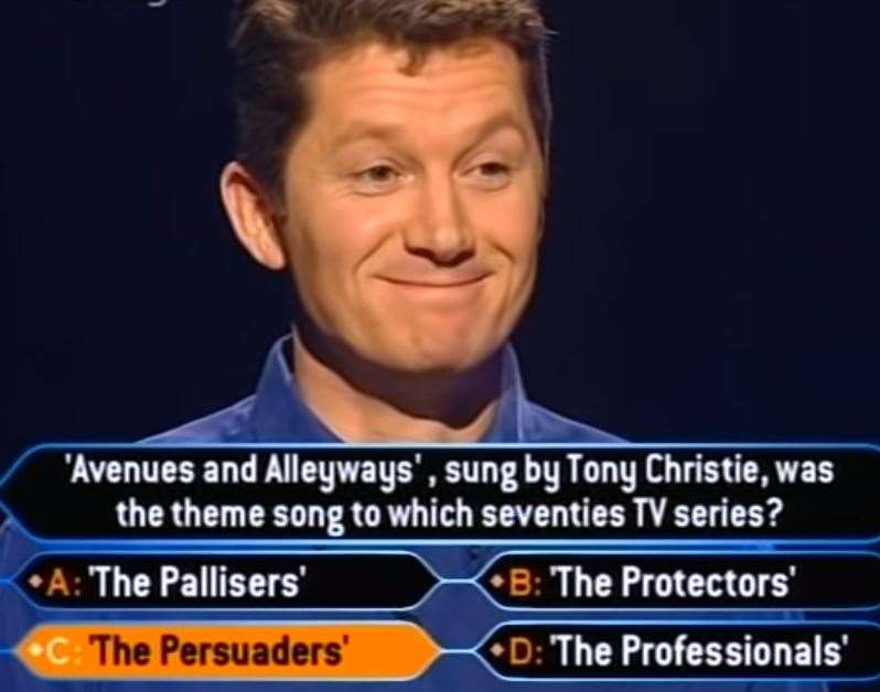 Mark Mills on Who Wants to be a Millionaire?