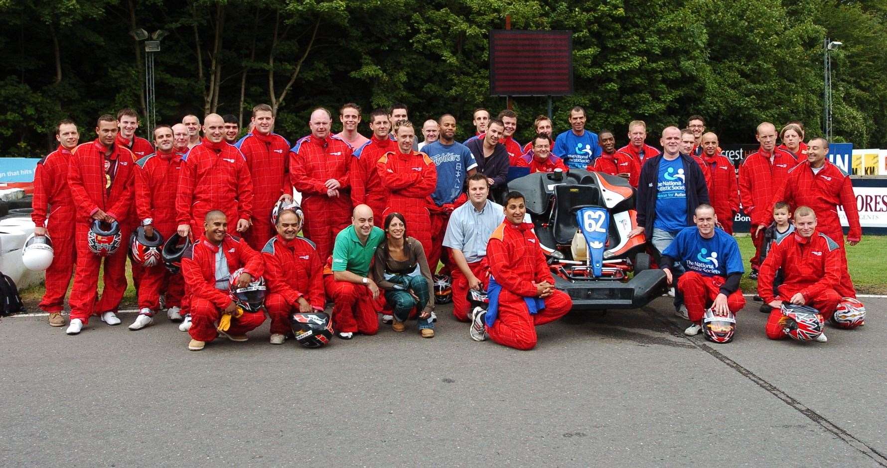 Charity events were regularly held at Buckmore; this Sky Kart League meeting was held in August 2007. Picture: Jim Rantell