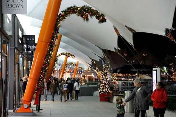 The Ashford designer outlet will have a festive feel