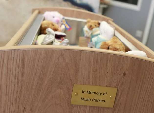 Bond Group makes "cold cots" for Medway charity Abigail's Footsteps - pic: Rachel Luckhurst photography