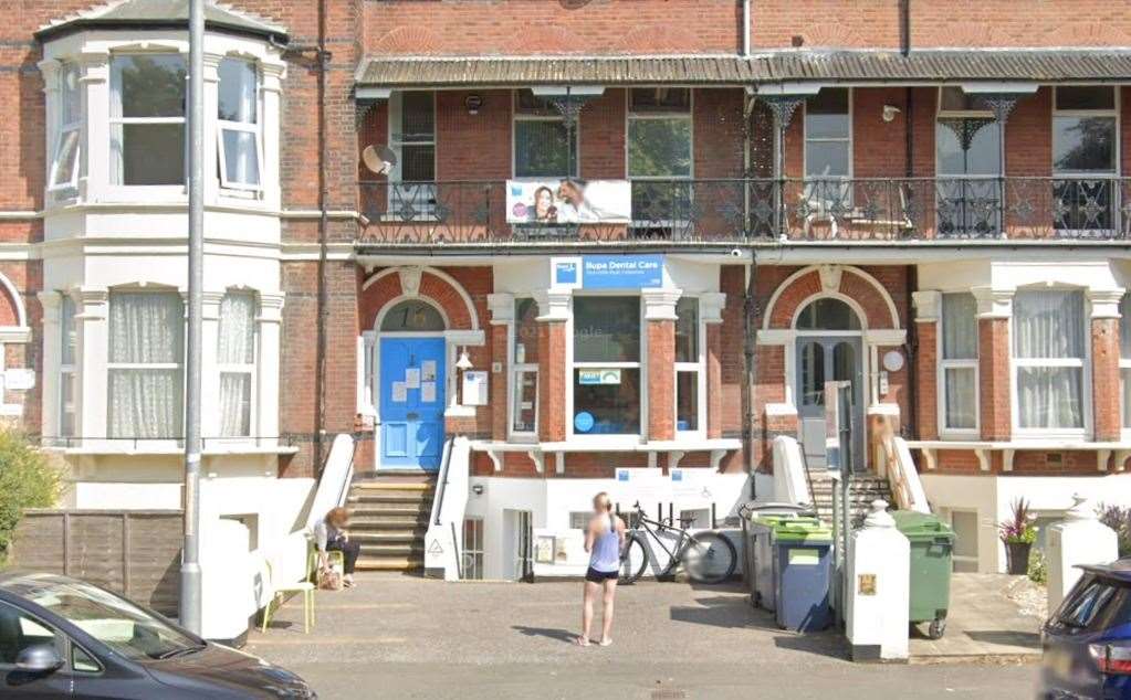 Bupa Dental Care in Shorncliffe Road, Folkestone is set to close. Picture: Google Street View