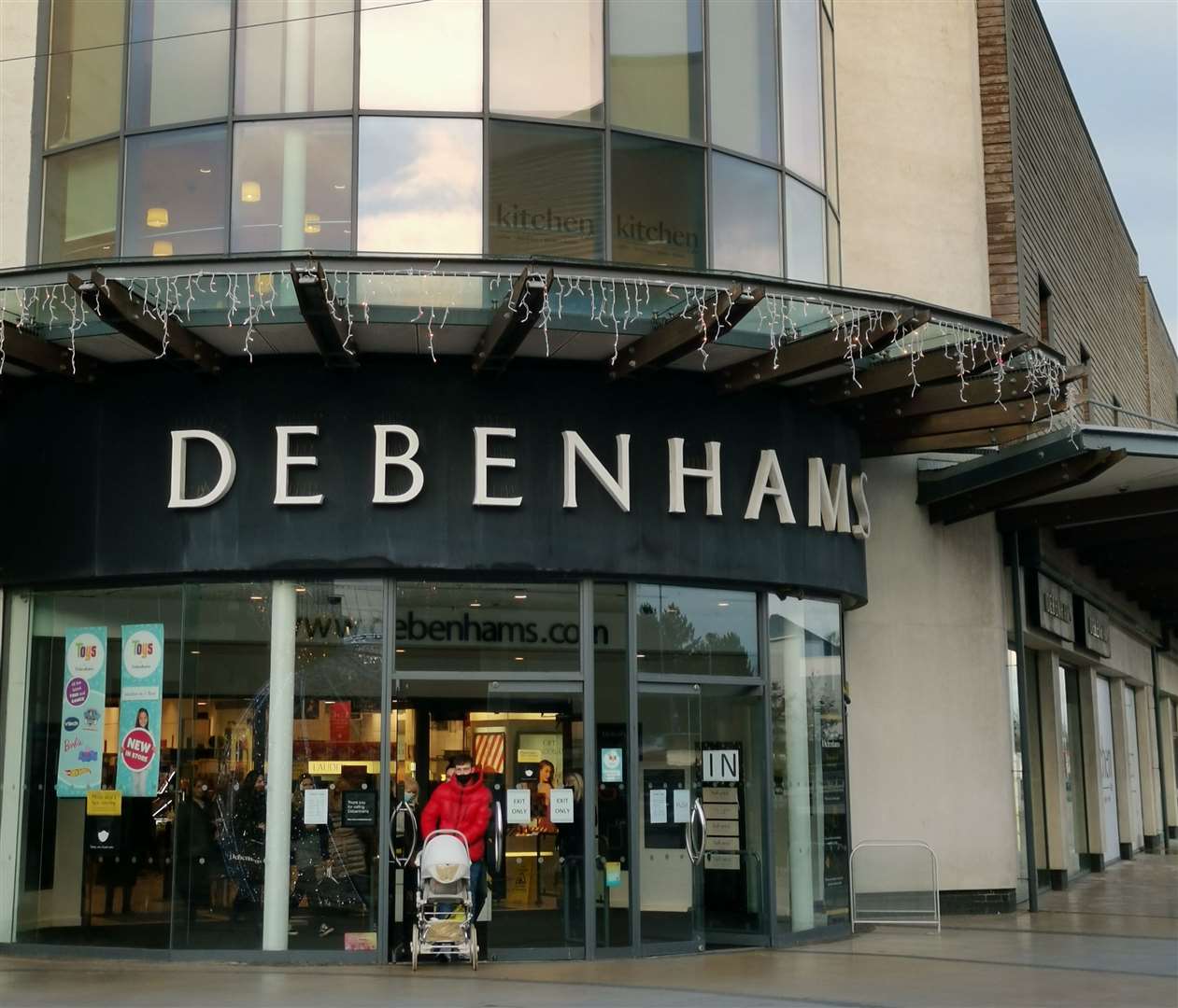 Debenhams at Westwood Cross was an anchor tenant at the shopping centre in Broadstairs